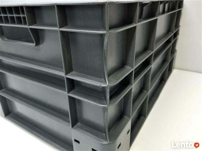 Pojemnik Plastikowy Kuweta Skrzynka Magazynowy Regał