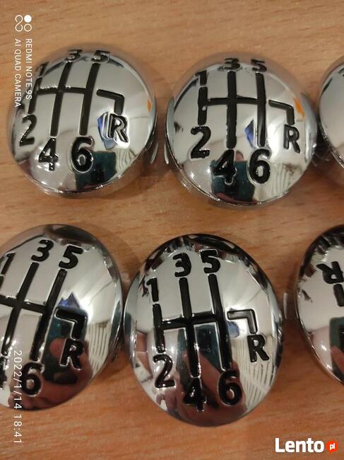 Nowy kapsel emblemat gałki biegów Renault 123456R