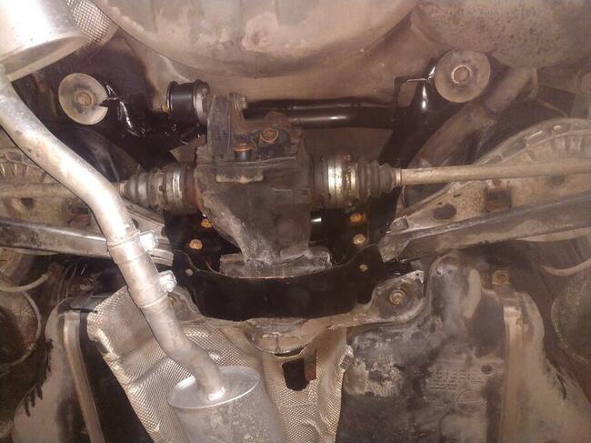 Naprawa Wyrwanego mocowania Sanek wózka dyfra E46 e36 BMW