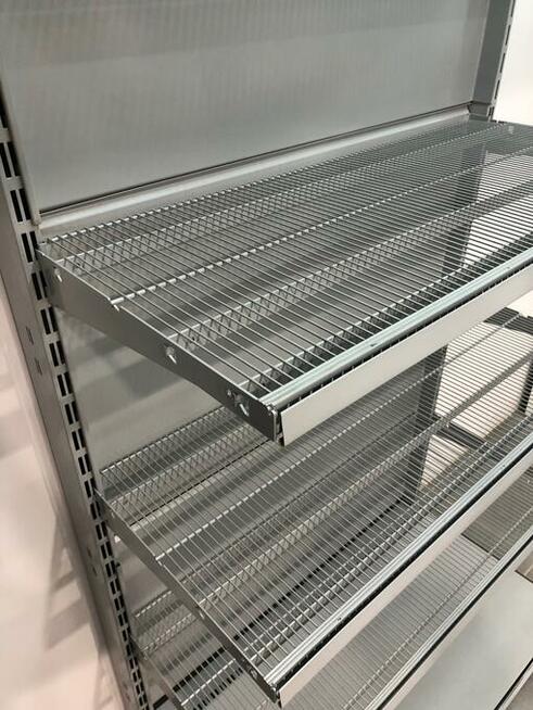 Regał środkowy przyścienny siatkowy Storebest Tegometal
