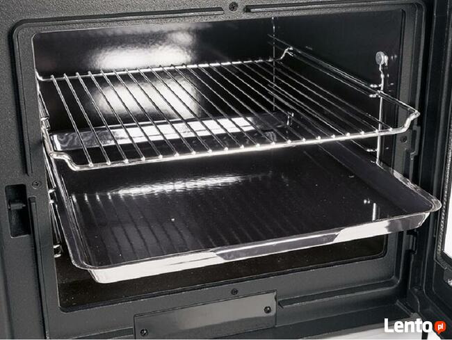 Piec kuchenny, kuchnia PLAMEN SLAVONAC N - biała, prawa