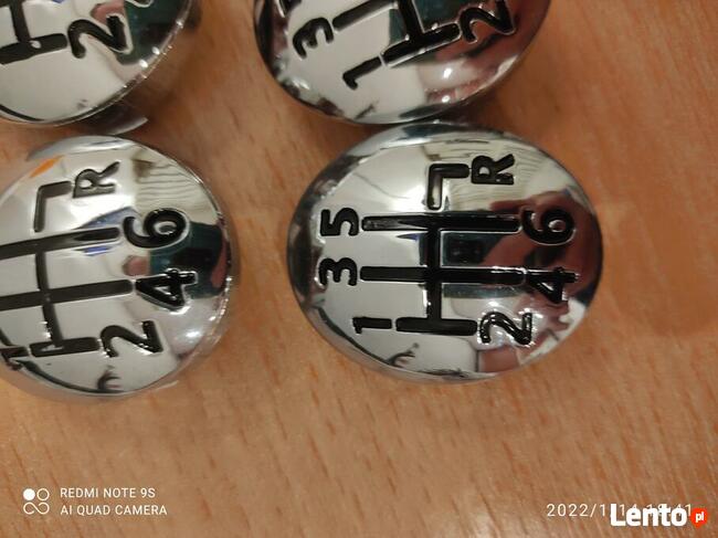 Nowy kapsel emblemat gałki biegów Renault 123456R