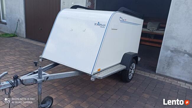 do sprzedania lekka przyczepka samochodowa Firmy TOMPLAN