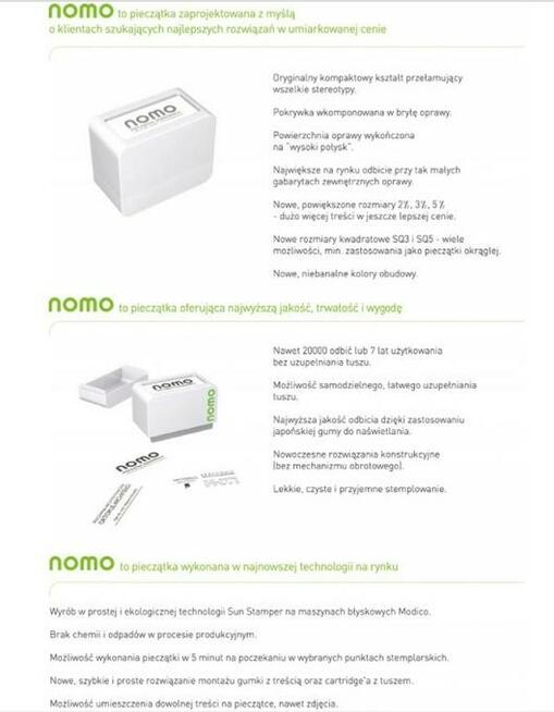 PIECZĄTKA MODICO NOMO 2 1/2