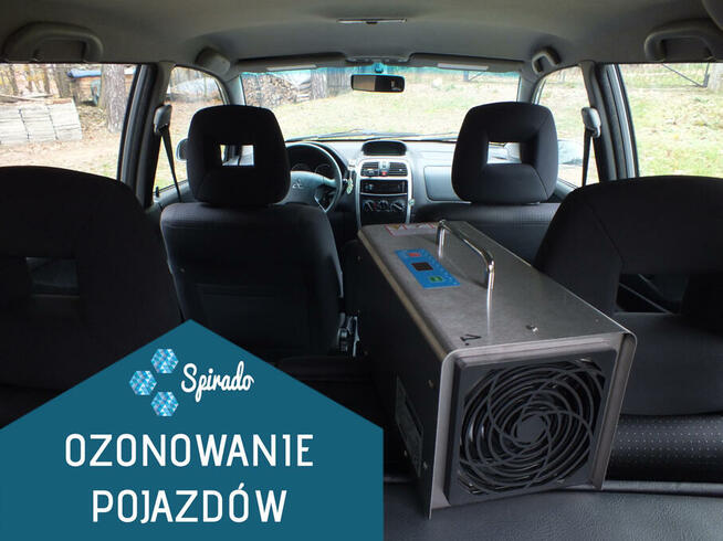OZONOWANIE SAMOCHODU, DEZYNFEKCJA, ODGRZYBIANIE KLIMATYZACJI