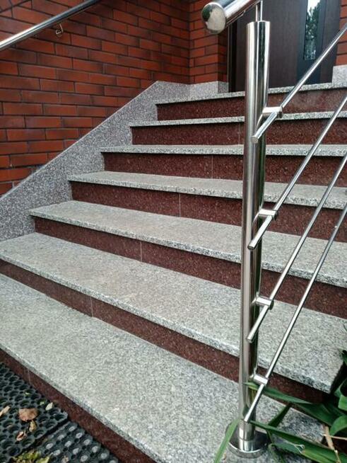 Posadzki Schody z kamienia marmur granit konglomerat