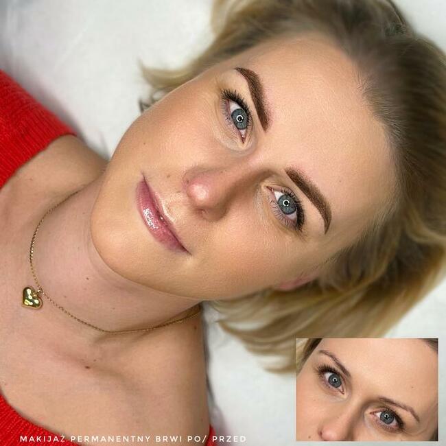 Makijaż Permanentny Brwi, Usta, Kreski, Modelowanie ust