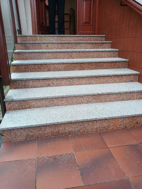 Posadzki Schody z kamienia marmur granit konglomerat