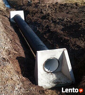 Budowa zjazdu na działkę