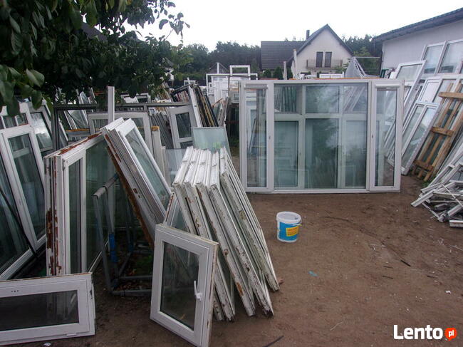 Okna pcv używane super ilości db ceny