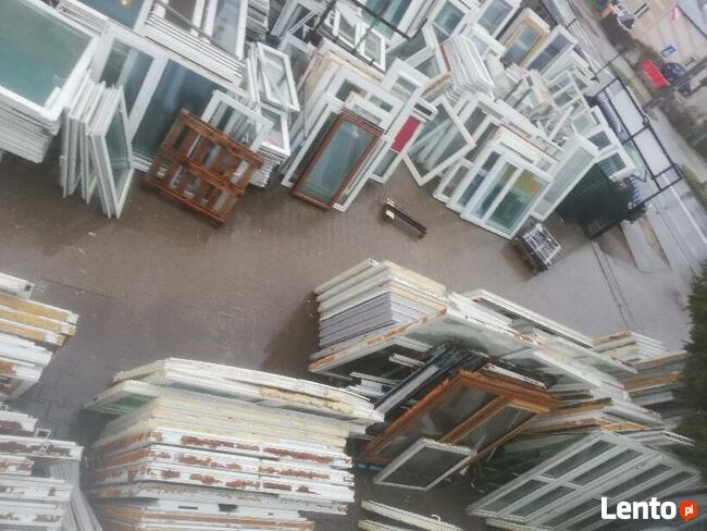 Okna pcv używane super ilości db ceny