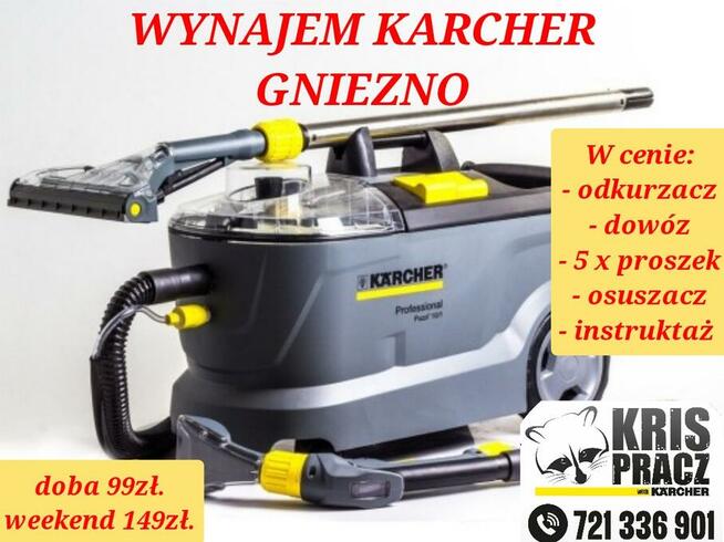 Kris Pracz karcher, pranie wykładzin, tapicerki i dywanów