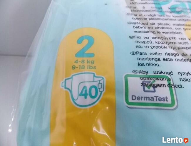 Pampers premium protection 4-8 kg 2 40 sztuk