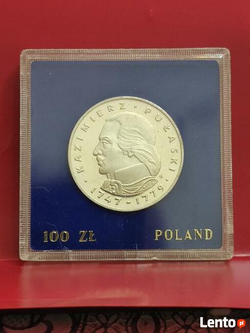 100zł Kazimierz Pułaski 1976r. st. lustrzany