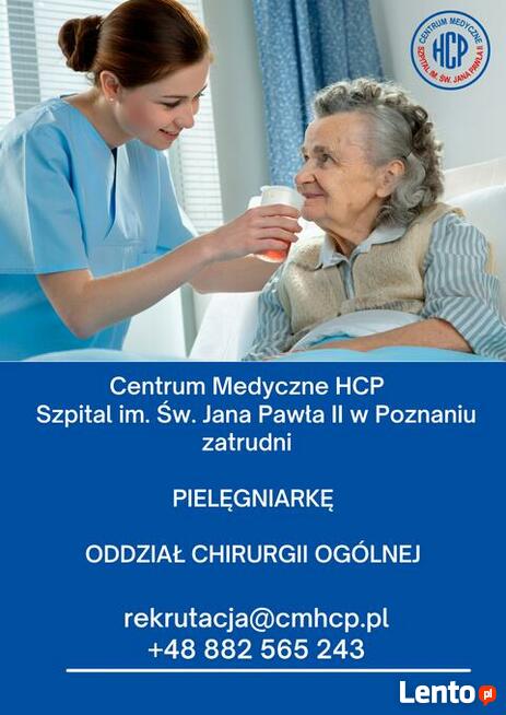 Pielęgniarka - Chirurgia - Szpital - Poznań PILNE