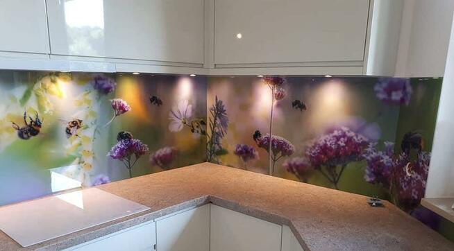 Szkło do kuchni lakobel, grafika, lakierowane