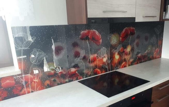 Szkło do kuchni lakobel, grafika, lakierowane