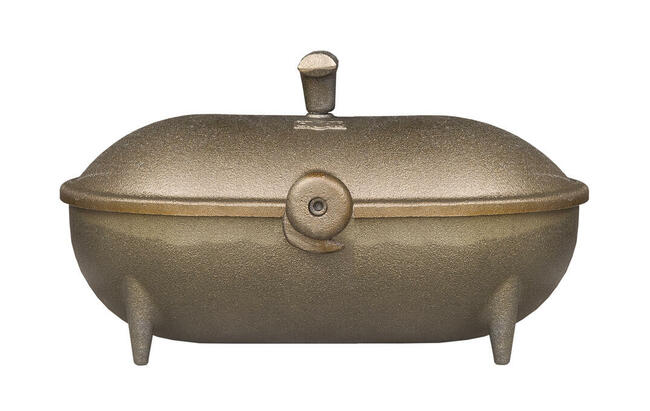 ŻELIWNE NACZYNIE prezent OPIEKACZ KOCIOŁEK BRYTFANNA