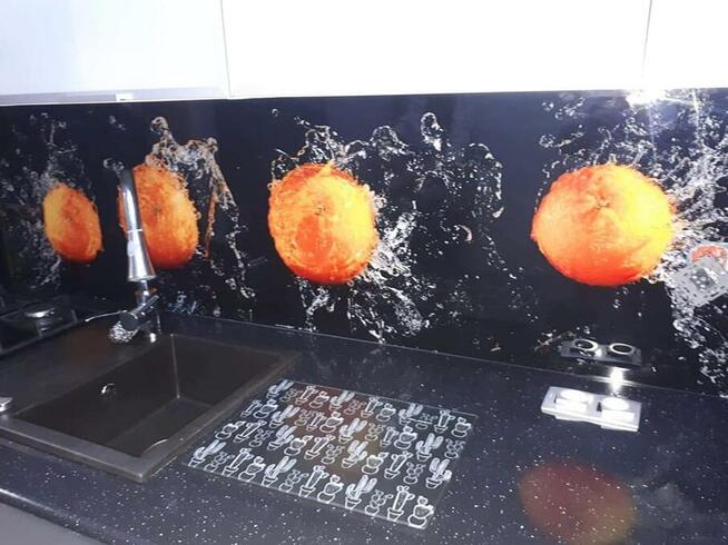 Szkło do kuchni lakobel, grafika, lakierowane