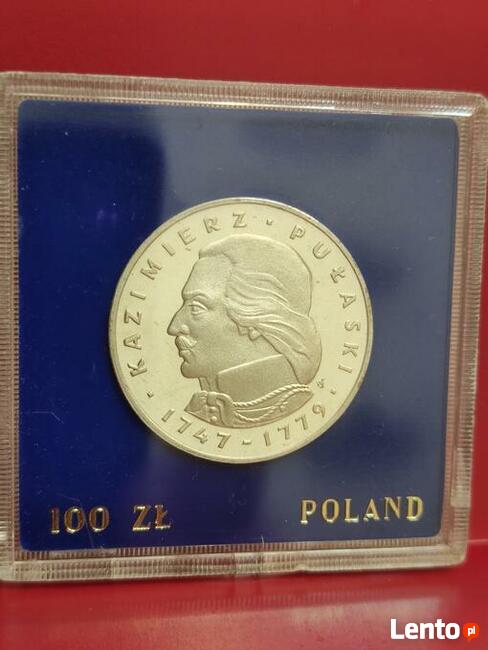 100zł Kazimierz Pułaski 1976r. st. lustrzany