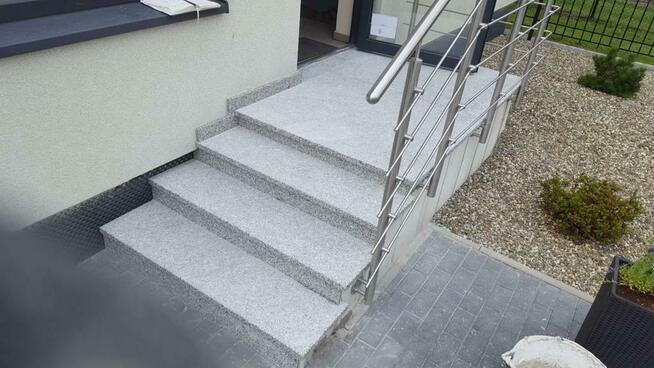 Posadzki Schody z kamienia marmur granit konglomerat