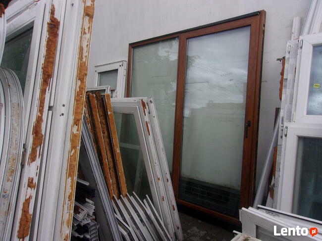 Okna pcv używane super ilości db ceny