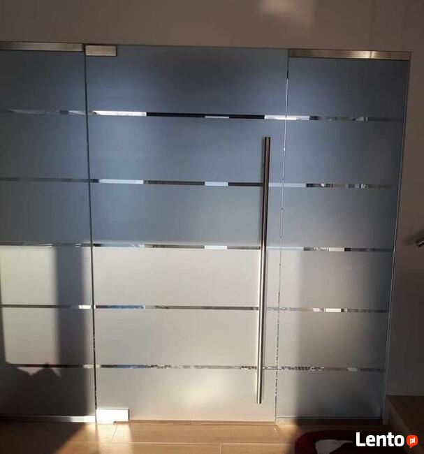 Zabudowy szklane, drzwi , przeszklenia wewnętrzne