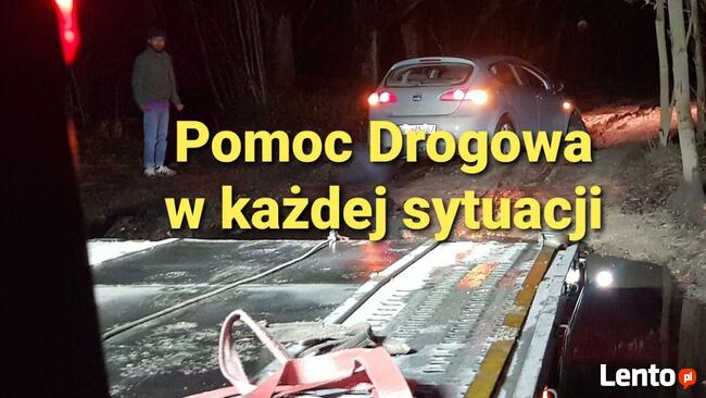 Holowanie z parkingu podziemnego Warszawa Pomoc Drogowa