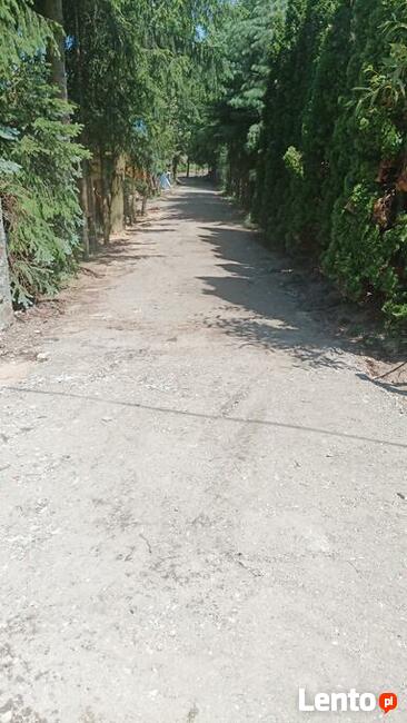 Budowa drogi. utwardzenie terenu