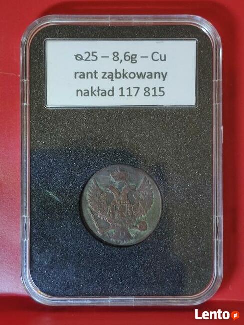 3 Grosze 1840r. MW w slabie.