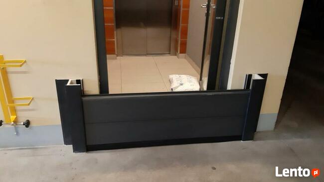 Bariera zabezpieczająca garaż przed zalaniem