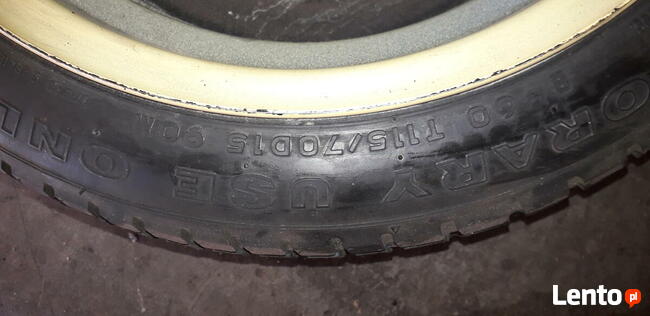 Opona z felga dojazdowka Mazda