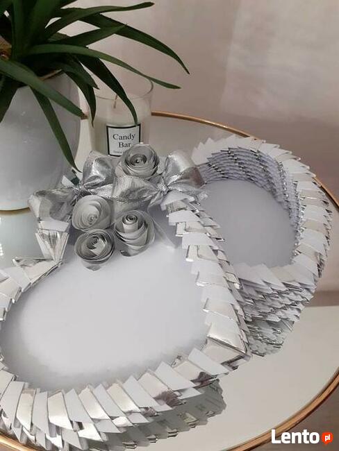 Szkatułka w kształcie serca-walentynki, Dzień Babci/Kobiet