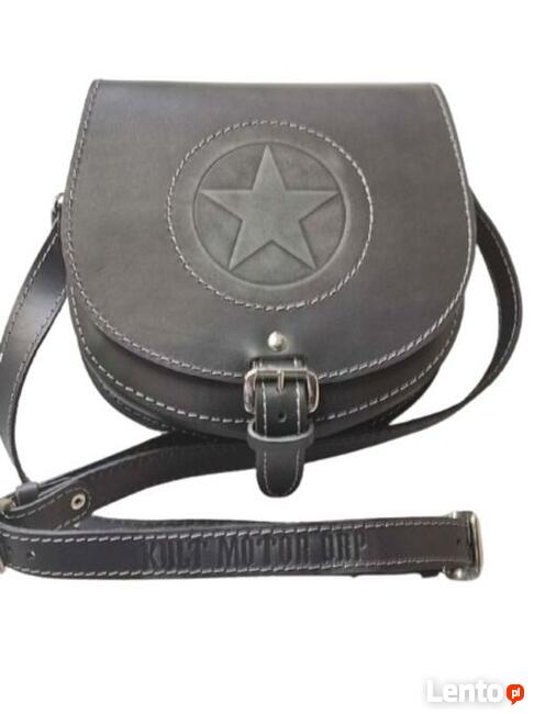 Torebka skórzana na ramię