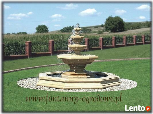 Fontanny ogrodowe z kamienia naturalnego