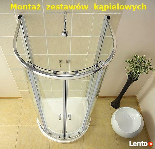 BRODZIK - usuwanie wycieków, montaż kabiny prysznicowej.