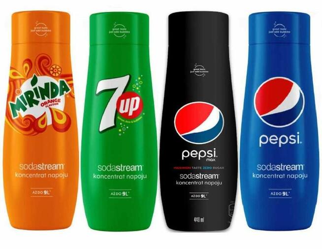 Wymiana wszystkich rodzajów butli/nabojów typu SodaStream