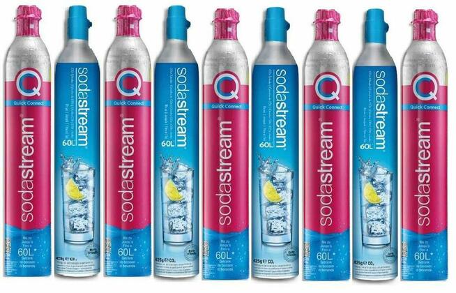 Wymiana wszystkich rodzajów butli/nabojów typu SodaStream