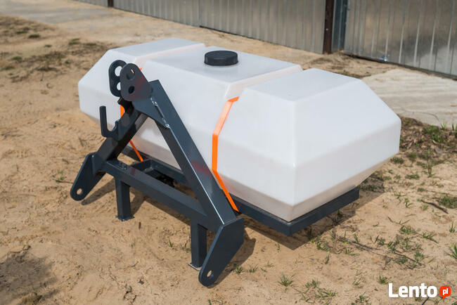 Zamiatarka kosz, zraszanie ZMW napęd WOM lub hydrauliczny