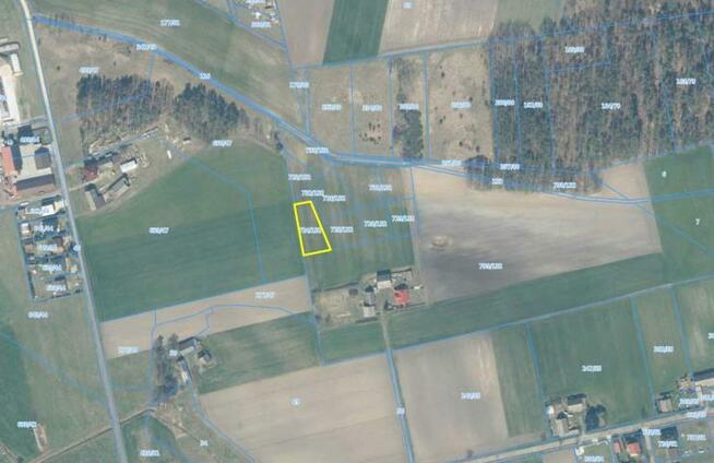 Działka budowlana Pawełki gm. Kochanowice