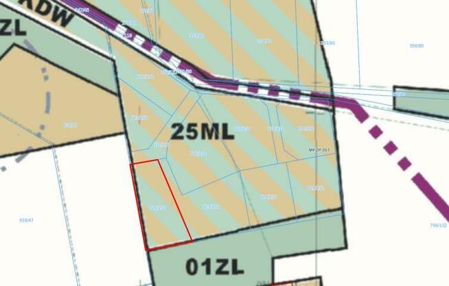 Działka budowlana Pawełki gm. Kochanowice