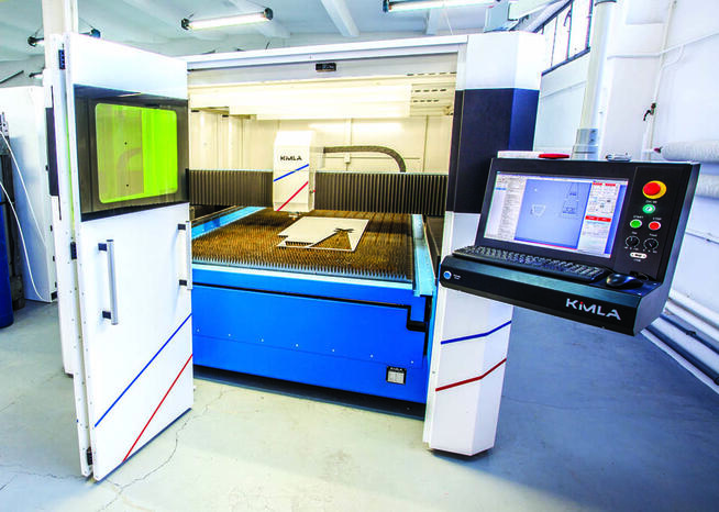 Cięcie laserem blach, laser, fiber