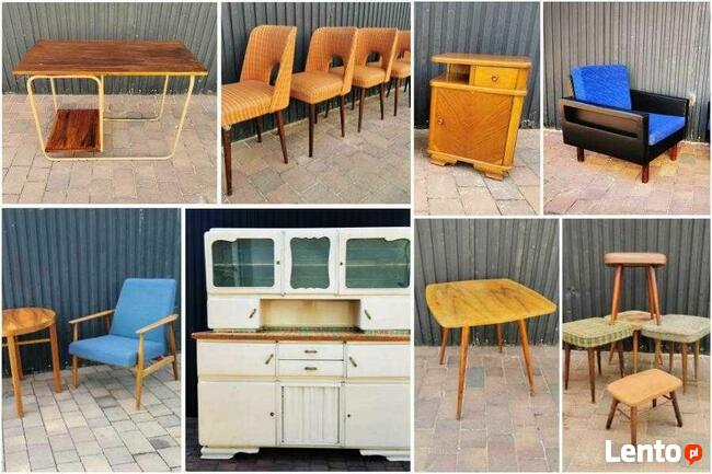 **UWAGA!**SKUP mebli PRL Lata 50-70!**