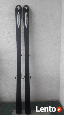 Narty Blizzard Epic6 z wiązaniami Tyrolia SL100 oraz kijki