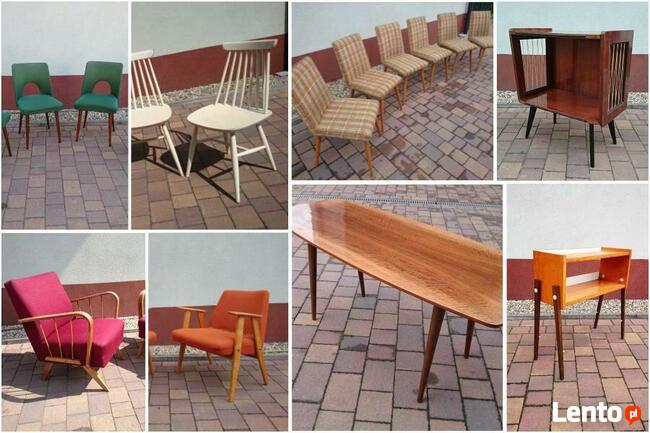 **UWAGA!**SKUP mebli PRL Lata 50-70!**