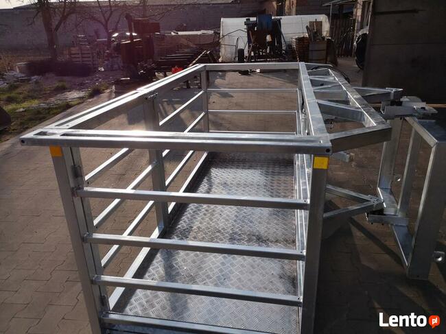 Kosz narzędziowy, OCYNK, podest do ładowarki, kosz prosty