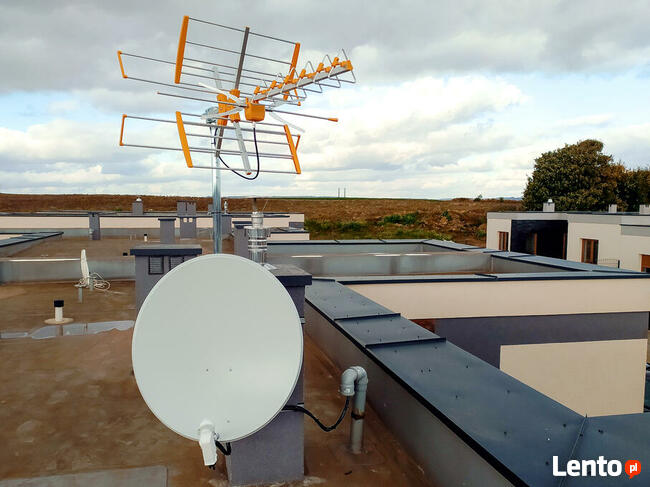 Serwis montaż anten satelitarnych i naziemnych