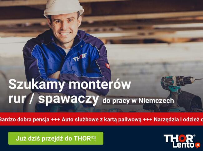 Monter pomp ciepla Hydraulik Spawacz Niemcy- darmowa kwatera