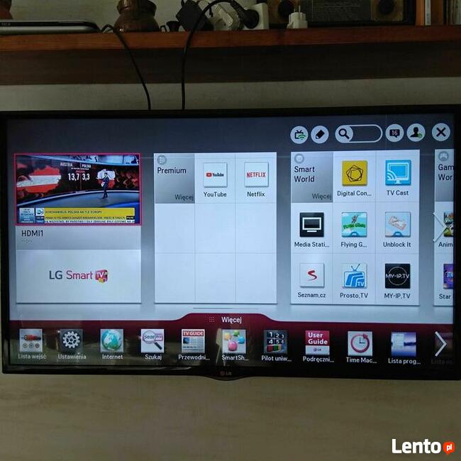 Telewizor LG TV 47 LED model: 47LN575S-ZE