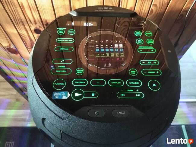 WIEŻA SONY kolumna głośnik nagłośnienie MP3 UBS bluetooth DJ